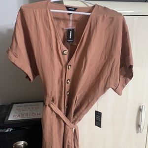 NWT - Burnt Pink Jumpsuit